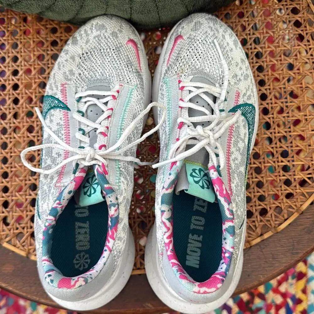 Women’s Nike Superrep Go 3 Multicolor Flyknit Lace Up Athletic Running Shoes
